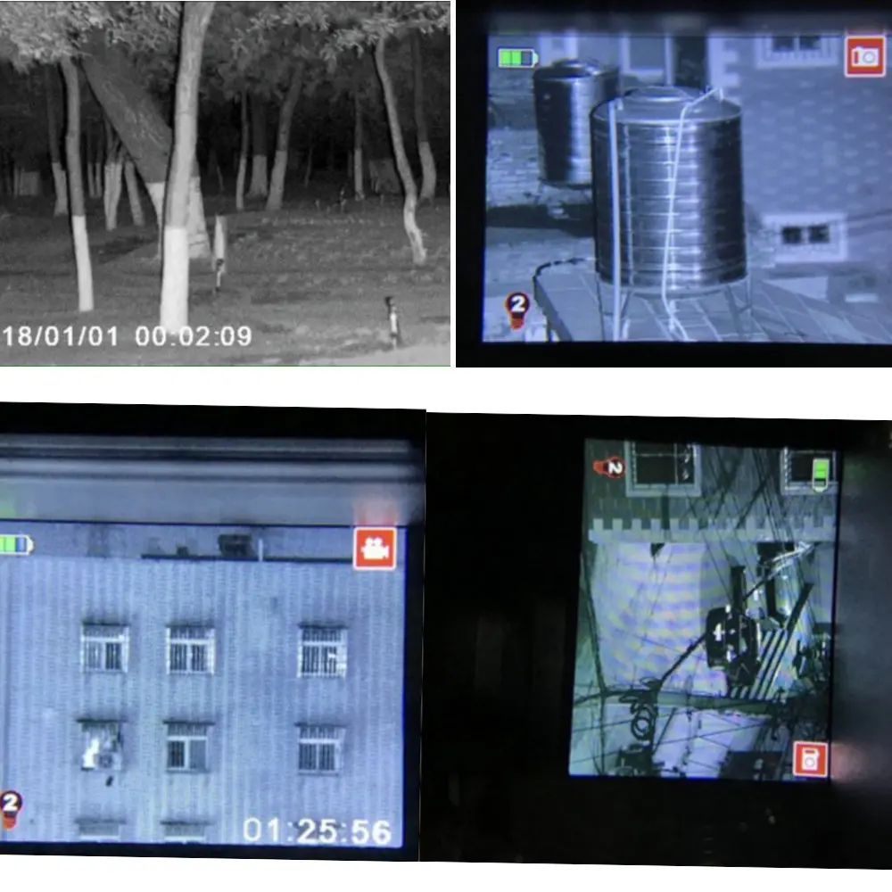 Skaitmeninis Naktinio Matymo Žiūronų Medžioklės 7x31 su 2 colių TFT skystųjų kristalų (LCD HD Infraraudonųjų SPINDULIŲ kamera Kamera 1300ft/400M Žiūrėjimo Diapazonas