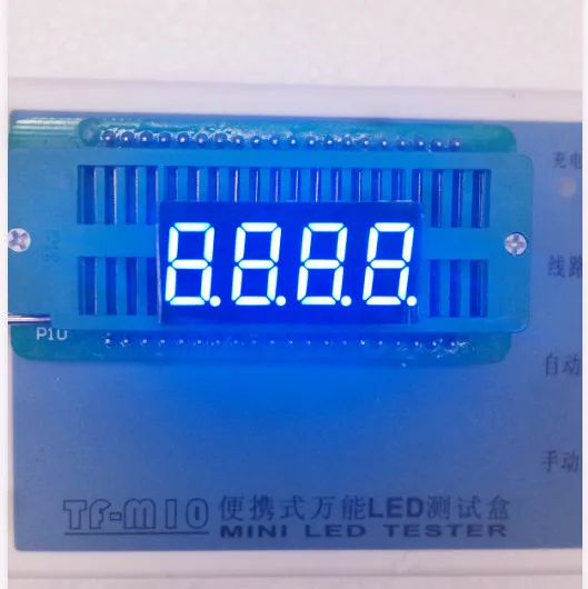 0.36 colių 4digits blue 7 segmentų led ekranas 3461AB/3461BB