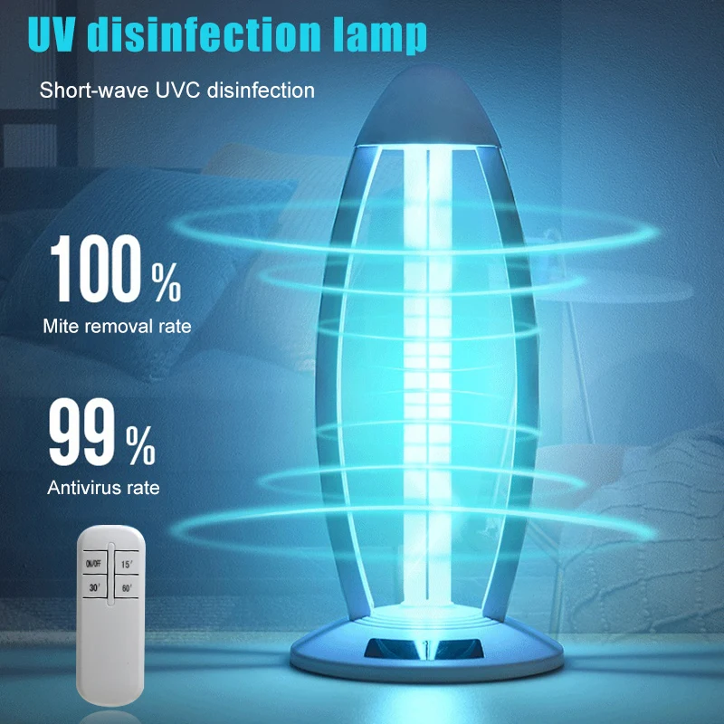 UV lempa Ultravioletinė Lempa, Kvarco Nuotolinio Valdymo Namų Automobilių Kambarį Miegamasis J2Y