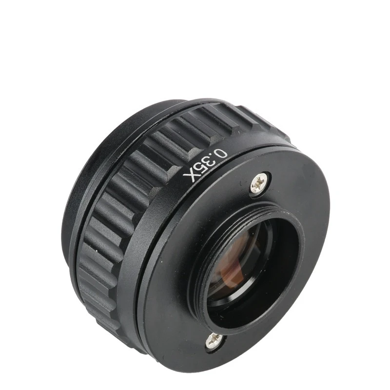 0.35 X Mount Objektyvo Adapteris Dėmesio Reguliuojamas Kameros Instaliavimo C Mount Adapterį prie Naujo Tipo Trinokulinis Stereo Mikroskopas