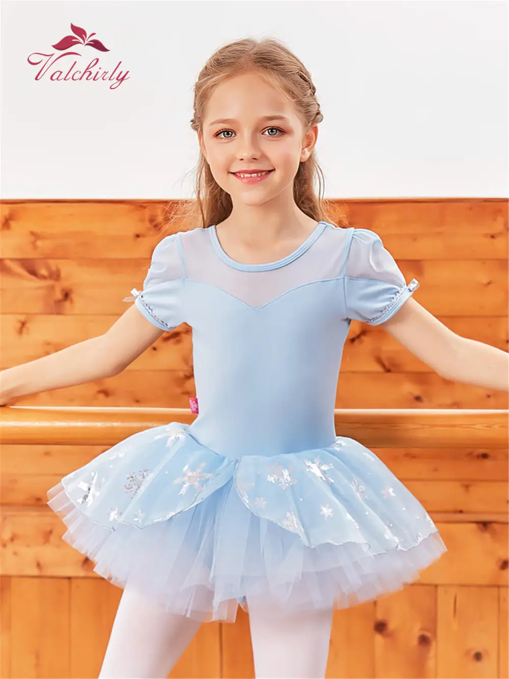 2020 metų Vasaros Vaikai Medvilnės Šokių Suknelė mergaitėms Praktikos drabužius vaikų Veiklos drabužius Baleto Sijonas