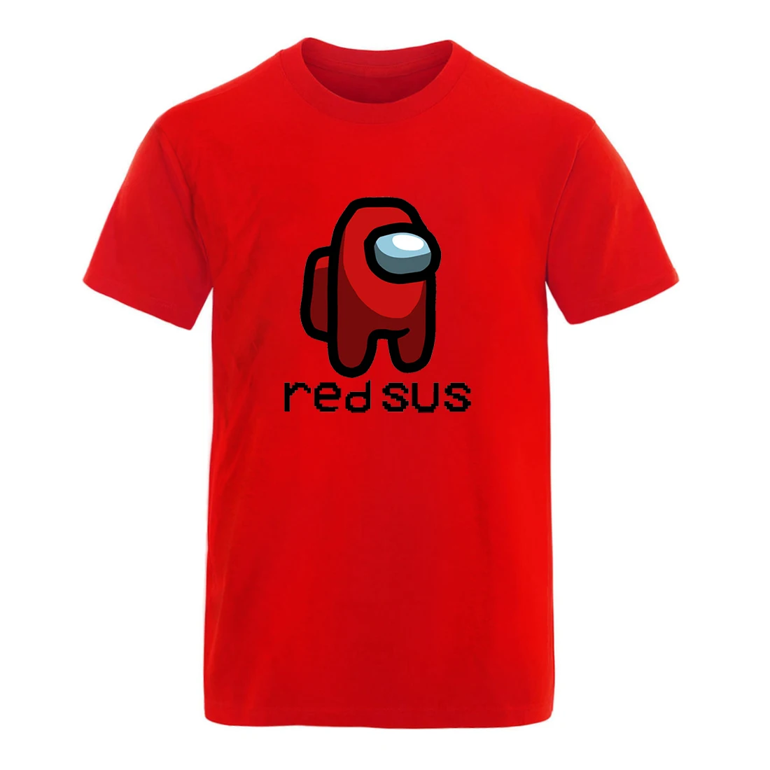Raudona Sus Tarp Negabaritinių Medvilnės marškinėliai Vyras Mada Aukštos Kokybės Prekės ženklo Drabužių Viršūnes Retro Laisvalaikio Juoda Plius Dydis Ropa De Hombre