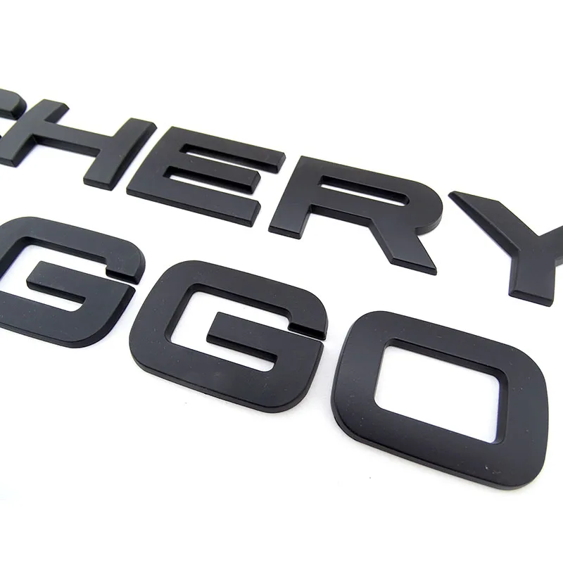 32 mm Aukštis 3D Auto Logotipą, Plastikiniai Emblema CHERY TIGGO Automobilių Raidžių Dekoro Automobilių Galva Ženklas