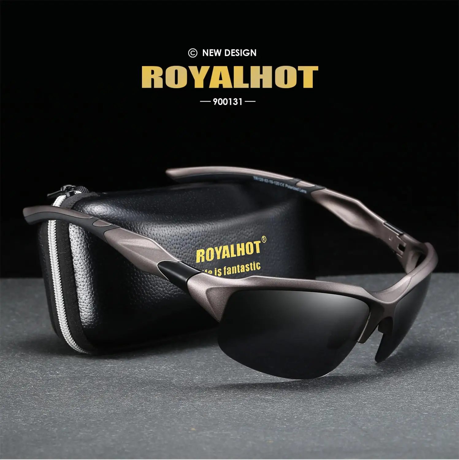 RoyalHot Prekės Dizaineris Poliarizuota Lauko Sporto Sunglass Vyrų Vairavimo Atspalvių Vyras Saulės Akiniai Kelionės Žvejybos Klasikinis Saulės Stiklas