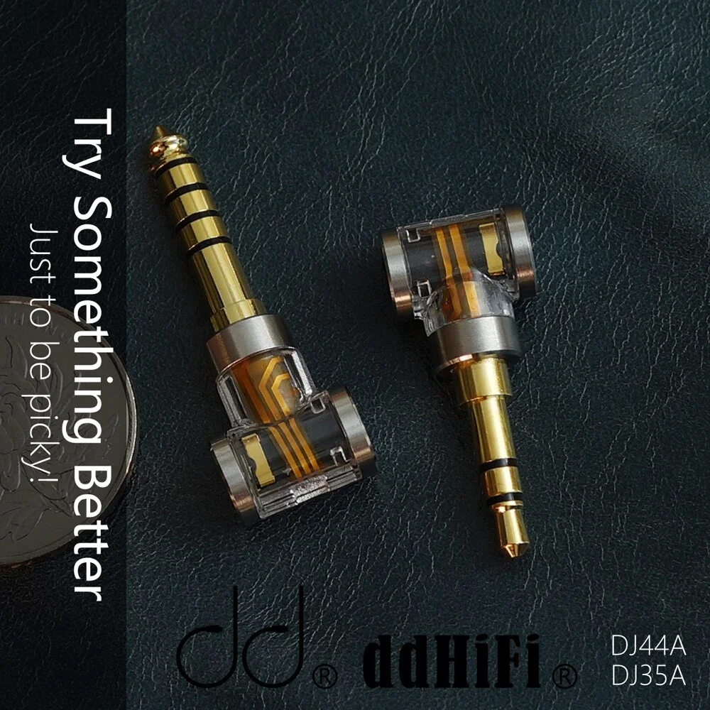 DD DJ35A / DJ44A 2,5 mm BAL moterų 3,5 mm TRS / 4.4 TRRRS Subalansuoto Garso Adapteris