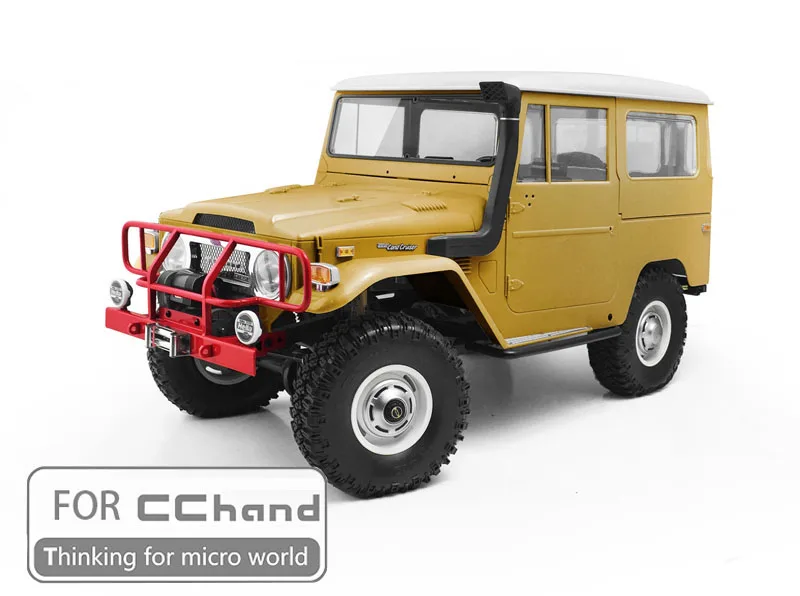 Metalo Bamperis už RC4WD 1/10 Gelande II Cruiser/FJ40 RHINO RC automobilių žaislas