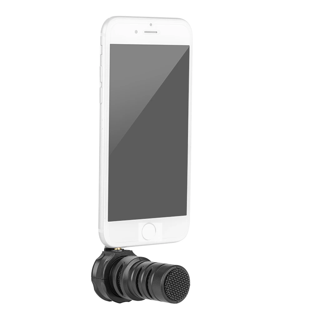 BOYA BY-A7H 3.5 mm Plug-in Kondensatoriaus Mikrofonas skirtas iPhone