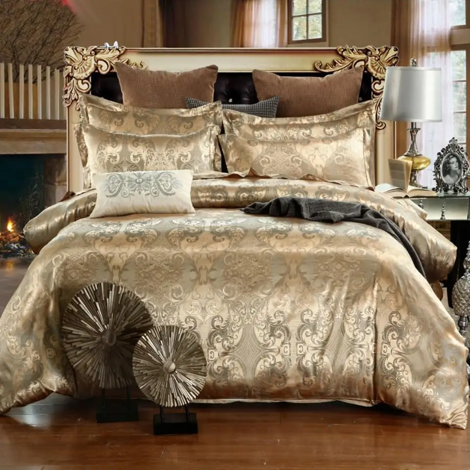 Prabangus šalikas nustatyti Namų tekstilės Patogus Patalynės Komplektas vientisos spalvos lovos užvalkalai paprastumo Antklode Padengti Užvalkalas 3Pcs