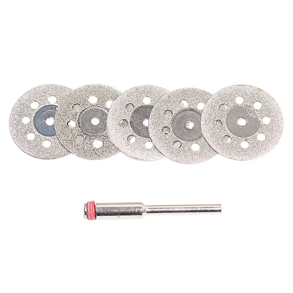 60pc Deimantiniai Pjovimo diskai, šlifavimo, šlifavimo rato, diskinio pjūklo ašmenys medienos apdirbimo metalo dremel mini gręžimo rotacinis įrankis priedai