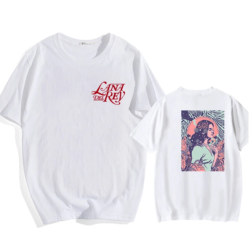 Naujas Lana Del Rey Harajuku Marškinėliai Moterims Juokinga Spausdinti Gerbėjai T-shirt 2020 Karšto marškinėliai korėjos Stiliaus Viršūnes Tees Moteris