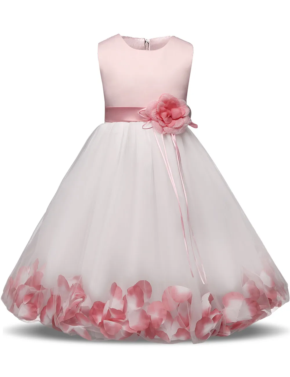 Pasakų Žiedlapių Teen Girl Dress Vaikų Ceremonijos Šalies vakarinę Suknelę Mergaitės Prom Chalatai Vaikai Tiulio Tutu Sukneles Mergaitėms Frocks 10T