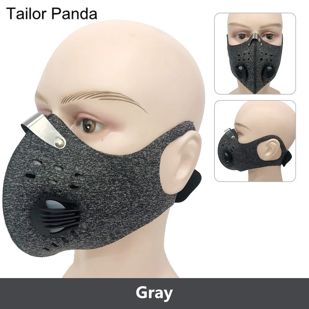 Dviračių kamufliažas kaukė unisex facemask mados Aktyvintos anglies facemasks lauko dviratį mokymo pusė veido kaukių mados
