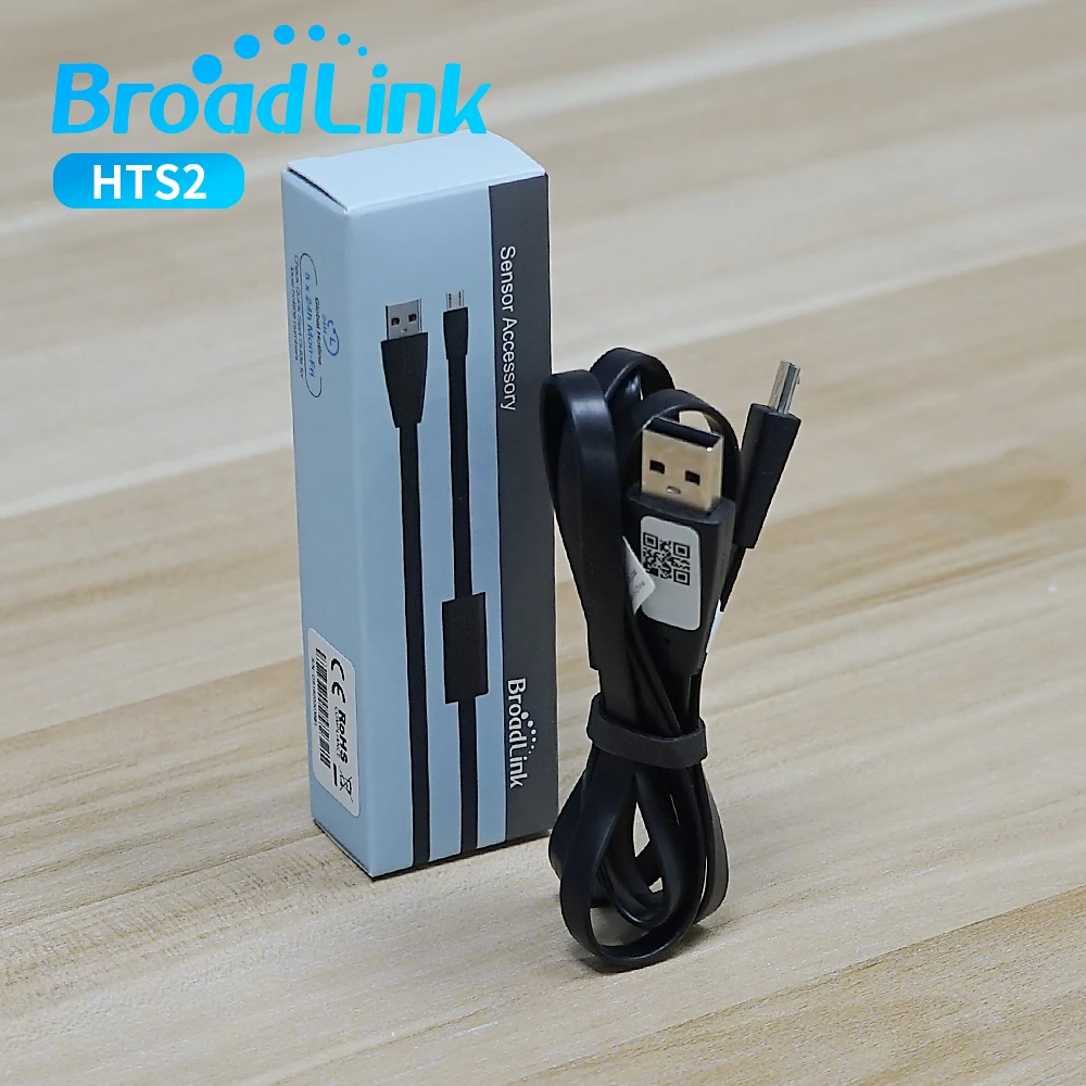 Broadlink europos sąjungos Oficialusis HTS2 Sesnor priedu USB laidas temperatūra ir drėgmė detektoriaus darbą su broadlink rm4 pro/rm4 mini universalus