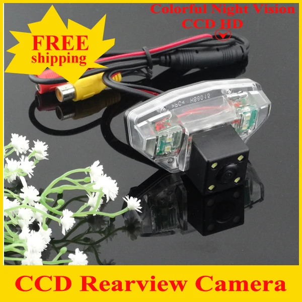 HD naktinio matymo automobilių stovėjimo aikštelė vaizdo kameros Honda CRV 2009&Odyssey/Fit/Crossyour 1090K CCD Automobilio galinio vaizdo HD automobilį atbuline kamera