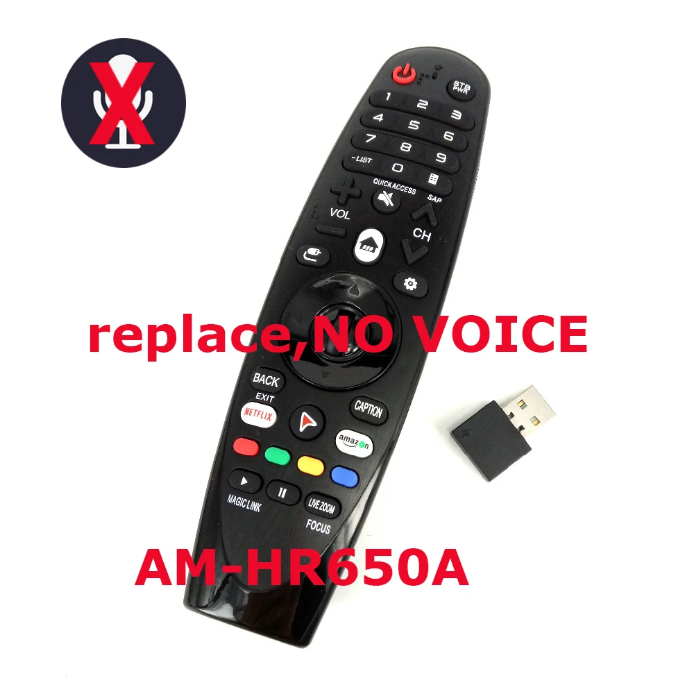 Originalus AN-MR650A už LG Magic Remote Control su Balso Mate Pasirinkite 2017 Smart televizijos 65uj620y pakeisti nėra Balso