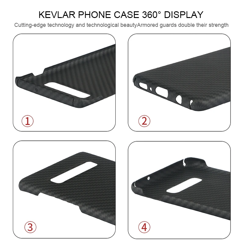 Nekilnojamojo gryno anglies pluošto, telefono dėklas, skirtas Samsung S10 S20 Note10 Note20 Ultra-plonas Anti-patekti sunku, verslo shellAramid Pluošto Dangtelis