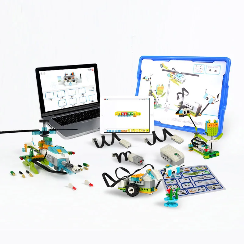 NAUJOS įrangos pardavimas, biuro įrangos WeDo 3.0 Robotų Statybos Nustatyti, Statyba Blokai Suderinama su logoes Wedo 2.0 Švietimo žaislai 