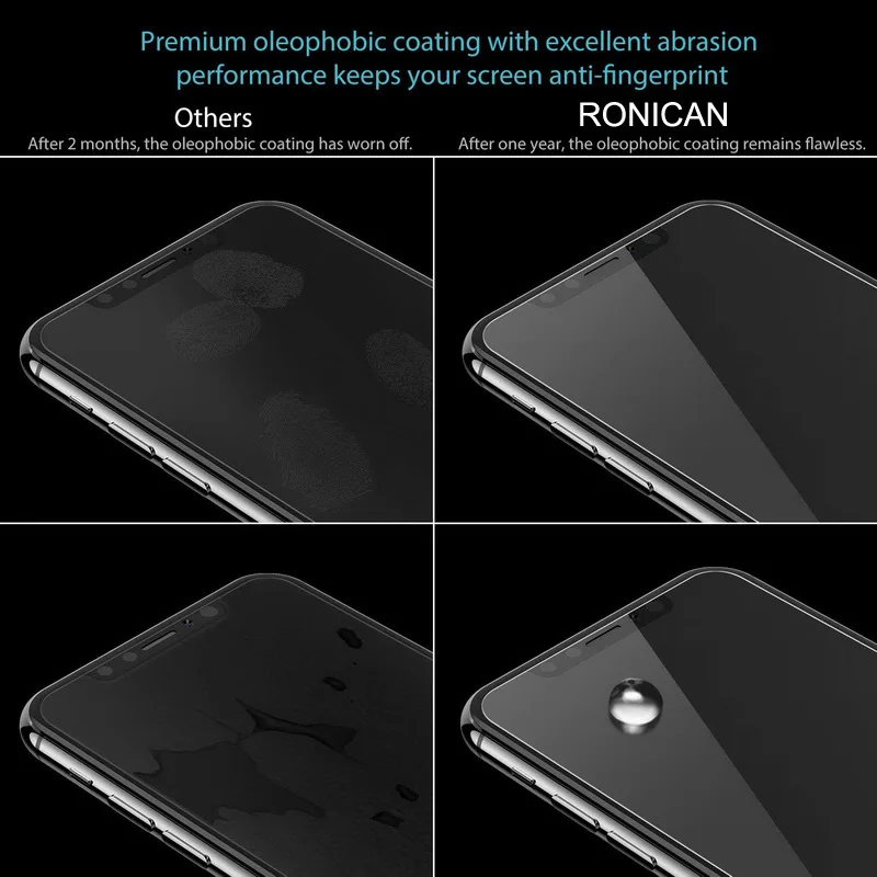 10vnt Grūdintas Stiklas IPhone 11 Pro XS MAX XR 4s 5 5s SE 5c Apsauginė Plėvelė IPhone 6 6s 7 8 Plus X Stiklo Screen Protector