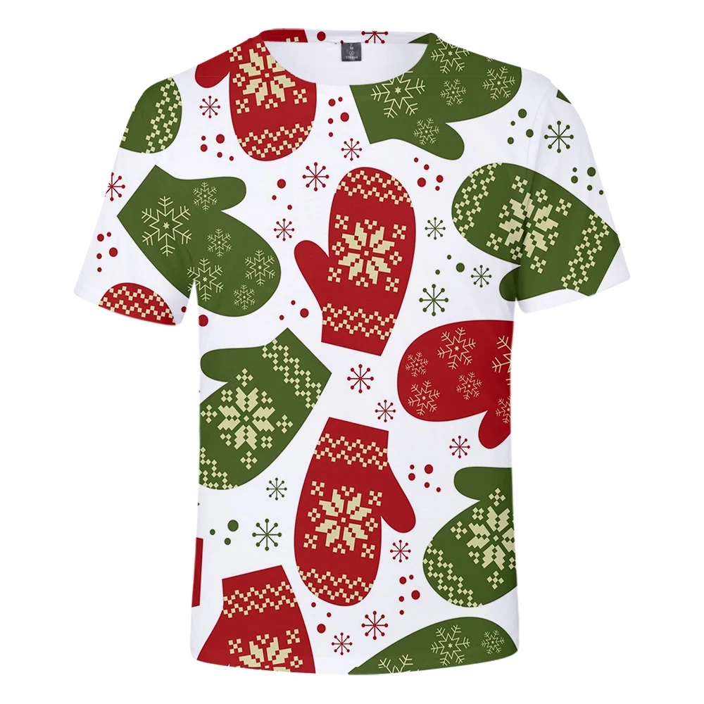 Nauji Karšto Pardavimo kalėdų marškinėliai t-shirt 3D Vasaros marškinėliai Vyrams/moterims, Hip-hop Atsitiktinis 3D Spausdinimo Mados kalėdų t-shirt Visas rungtynes