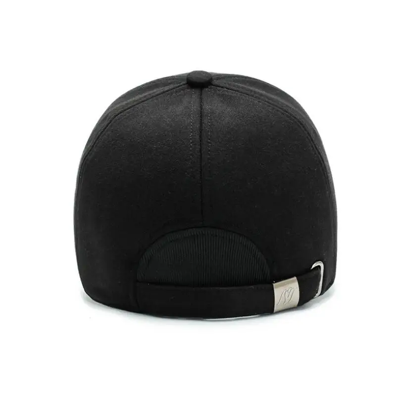 Karšto pardavimo Žiemos beisbolo kepuraitę vyrų Mados Kepurės dovana skrybėlę medvilnės tėtis Skrybėlės Storas šiltas Snapback kaulų Ruda juoda tamsiai mėlyna