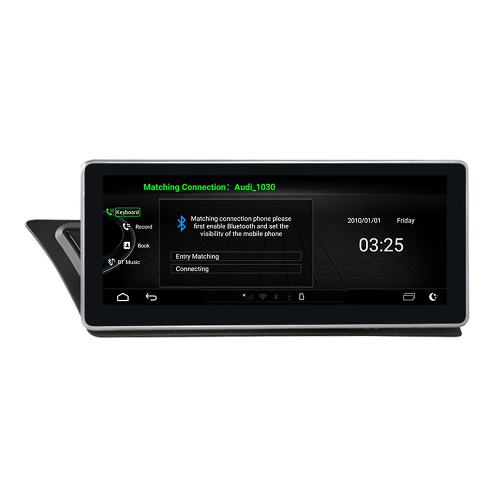 4+64 Android 9.0 Automobilio multimedijos Grotuvas GPS Navigacija AUDI A4 A5 Q5 2009-m. automobilis auto radijas stereo vaizdo galvos vienetas nemokamai žemėlapyje