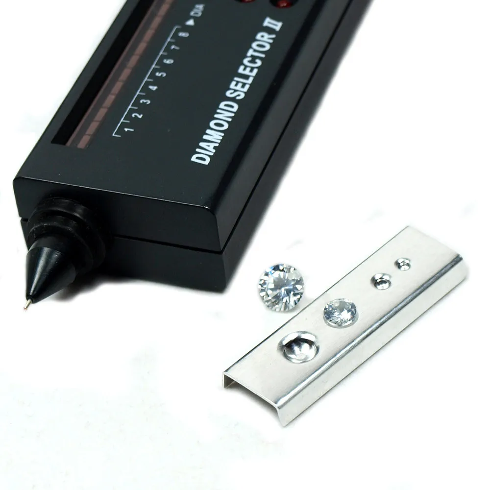 LED Diamond Indikatorius, Testeris Profesinės Didelis Tikslumas LED Deimantų Testeris Papuošalai Perlas Parinkiklis Bandymas Pen Tool