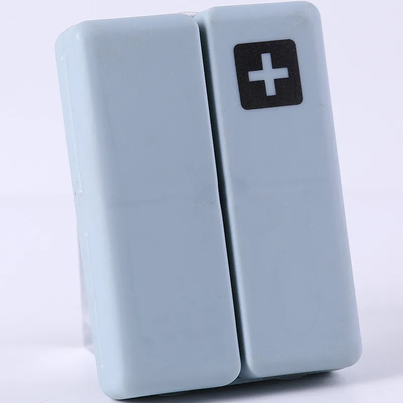 Tablečių Dėžutė 7 Dienas Sulankstomas Kelionės Medicina Atveju Savaitės Tablet Daliklis Talpykla Mini Tabletes Splitter Tablečių Organizuoti