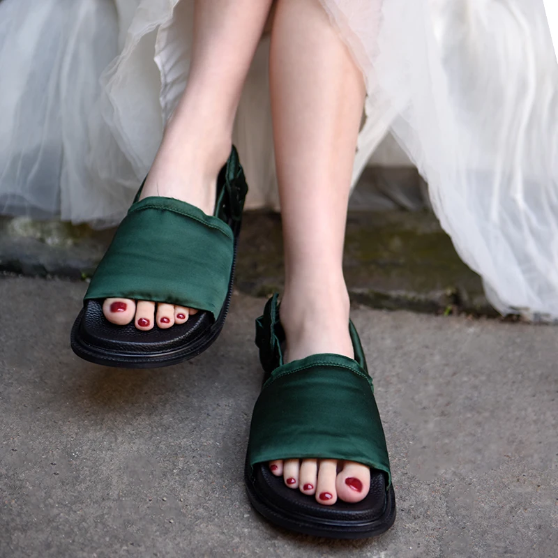 Artmu Origional Diržo Sagtis Butas Moterų Sandalai 2020 M. Nauja Japonų Paplūdimio Sandalai Studentų Batų Mados Rankų darbo Patogus
