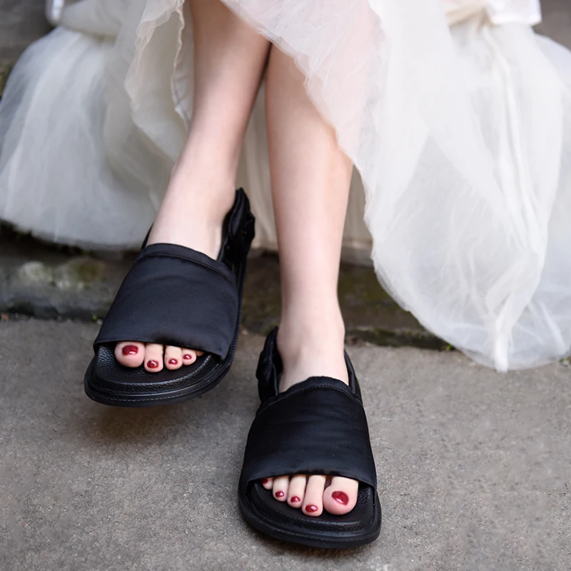 Artmu Origional Diržo Sagtis Butas Moterų Sandalai 2020 M. Nauja Japonų Paplūdimio Sandalai Studentų Batų Mados Rankų darbo Patogus