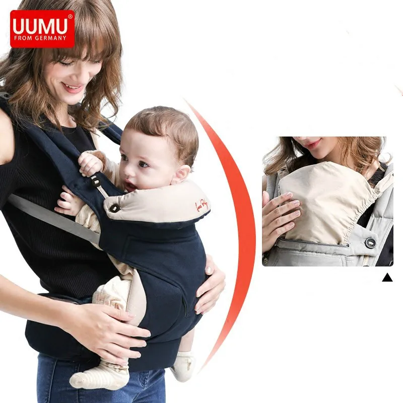 Kūdikių Antklodės Canguru Ergonomiškas Uumu Baby Carrier, Diržas Kvėpuojantis Kengūros Hipseat Kuprinės & Vežėjų Daugiafunkcį Kuprinė
