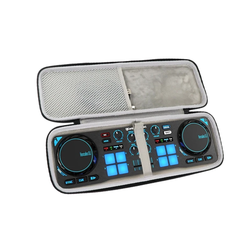 Apsauginis Nešiojimo Nešiojamą Kietąjį EVA Kompaktiškas kelioninis dėklas, skirtas DJ Controller Tvirtos Anti Nulio apsauga nuo dulkių Nešiojamų už Hercules