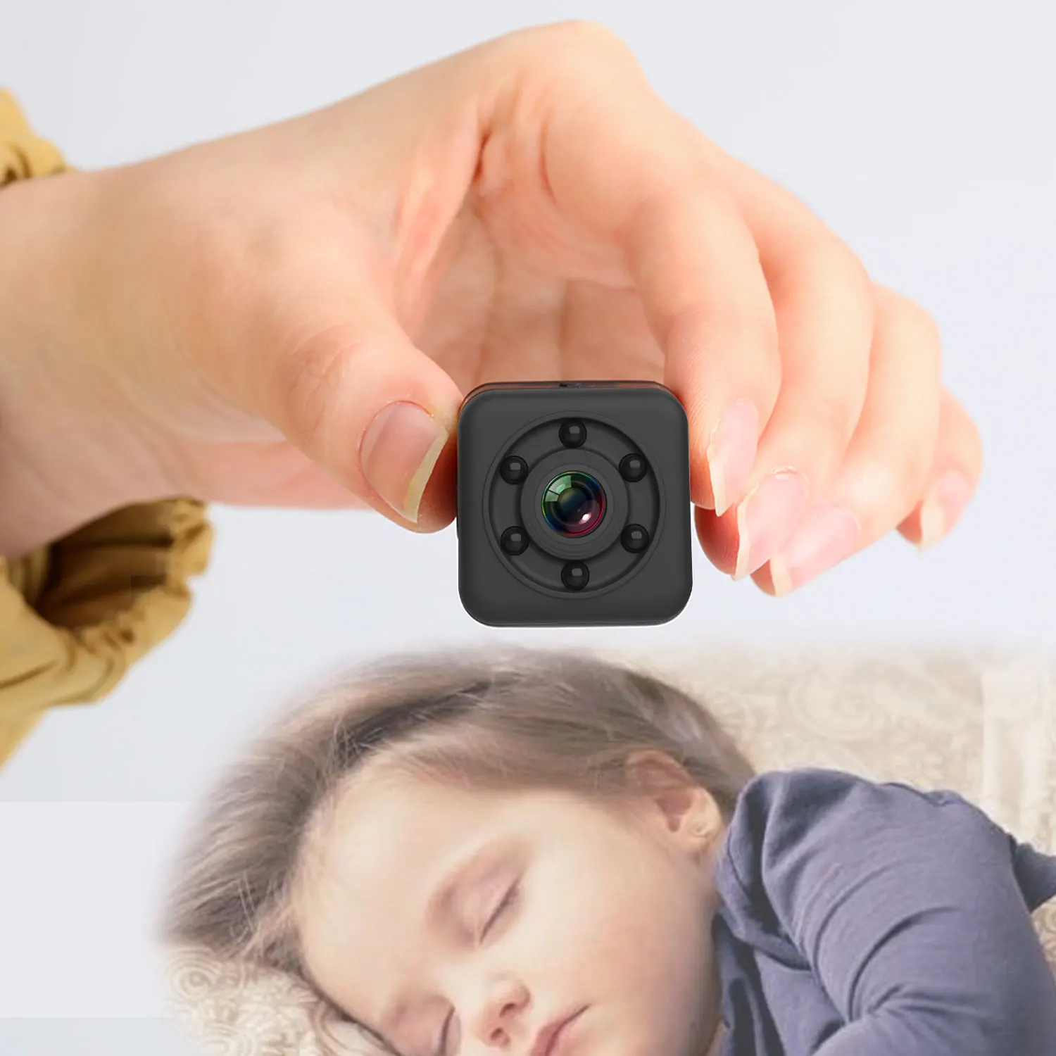 SQ29 Kūdikio Saugumo Stebėti 480P Wi-fi IP Kamera Kūdikių Auklė Saugumo Kameros Naktinio Matymo Belaidžio Vaizdo įrašymo Parama TF Kortelę