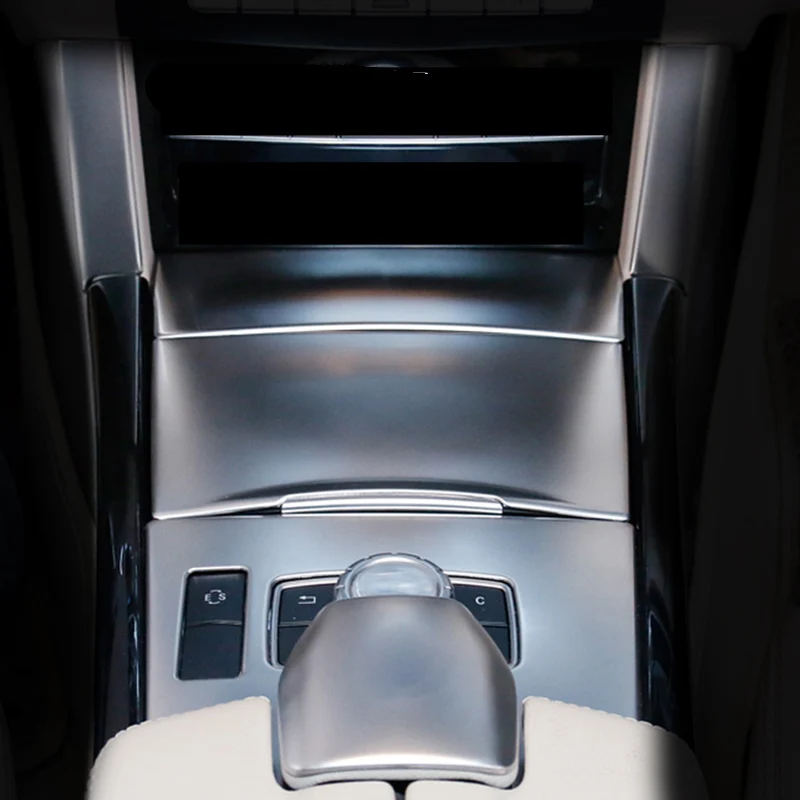 Automobilio Stilius multimedijos Pavarų Perjungimo Skydelis Įrankių Apima Lipdukai Mercedes Benz E klase W212 2013-M. Vidaus reikalų Auto Priedai