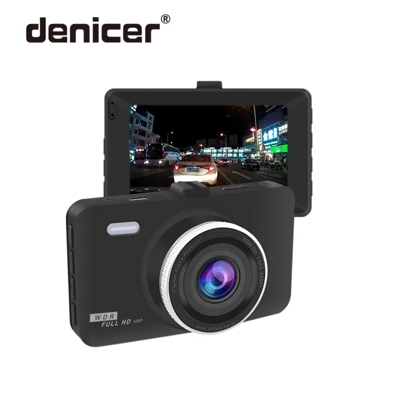 Denicer Brūkšnys Kamera FULL HD 1080P Sekretoriaus, Transporto priemonės vaizdo Kamera 3.0 Colių Ekranas prietaisų Skydelyje Kamera Auto Video Recorder Car DVR Kamera