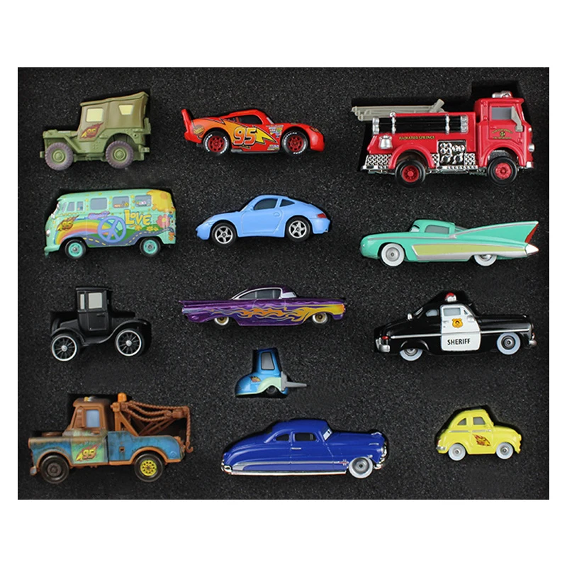 Disney Pixar Cars 3 Metalo 1:55 Lydinio Automobilio Modelį Žaislą Dovanų Dėžutėje Nustatyti Žaibas McQueen Mater Sally Raymond Vaikų Berniukas Gimtadienio Dovana
