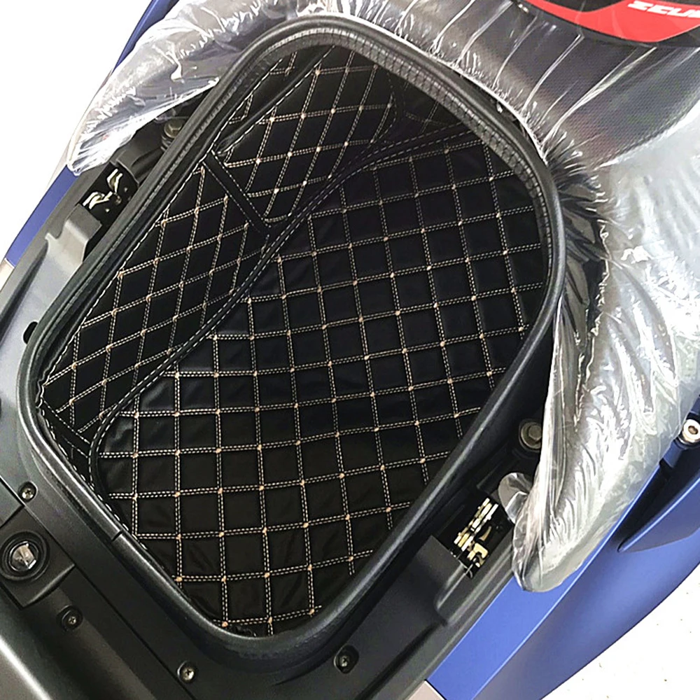 Motociklo PU Galiniai Kamieno Linijinių Krovinių Raštas Sėdynės Kibirą Pagalvėlę už kymco xciting s400 priedai