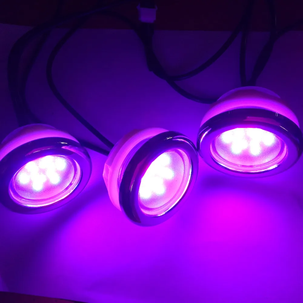 1pcs vandeniui RGB 4-pins kabeliai, LED vonia lempos vonios kambarys povandeninis chromoterapija kubilas led baseinas, spa šviesos nr. valdytojas