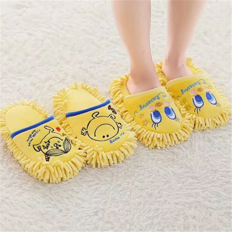 Japonų animacinių filmų mielas crayon shin batai tingus batų kūrybos namuose mopping batai grindys neslidžios medvilnės batai žieminiai šilti batai