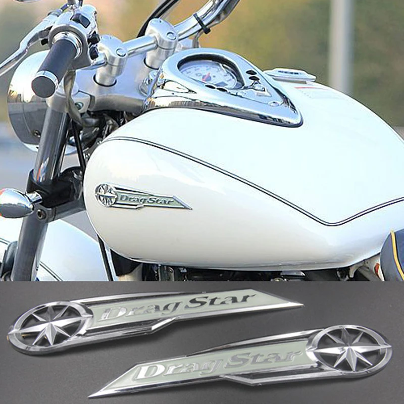 Motociklo Dujų Bako Emblema Ženklelis Įklija, Yamaha Drag Star 15 Vstar XVS