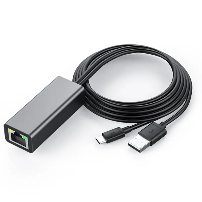 TV Stick Micro USB2.0 RJ45 10/100 Mbps USB Ethernet Adapter Naujų Ugnies TV/ 