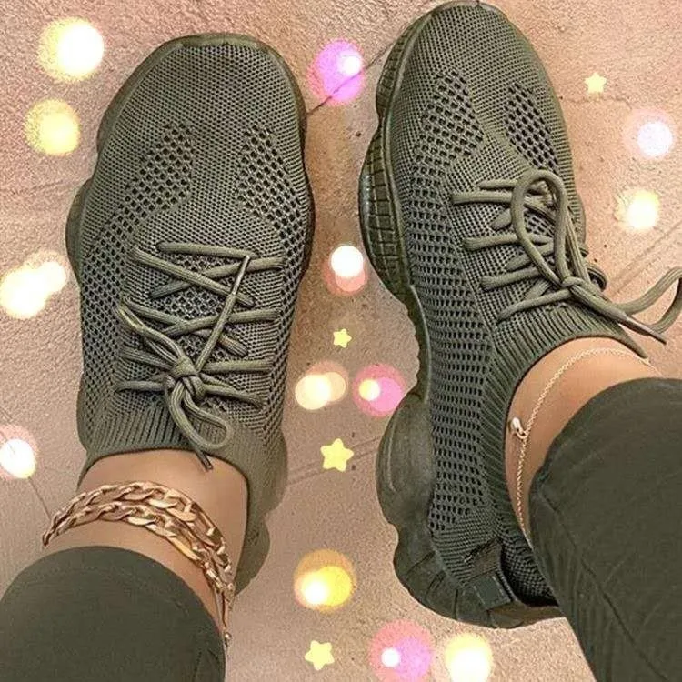 2020 m. rudens ir žiemos moterų batai su fly medvilniniai bateliai kvėpuojantis mažos kojinės batai moterims