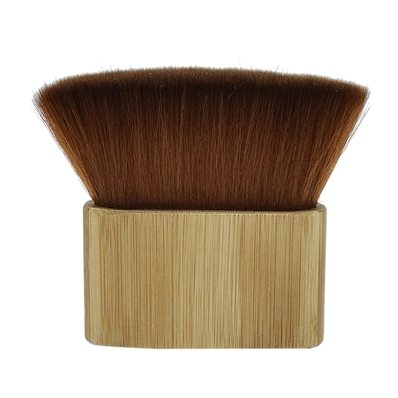 Karšto stiliaus šukuosenų priemonė kirpykla su medžio rankena minkšta plaukų valymo šepetys