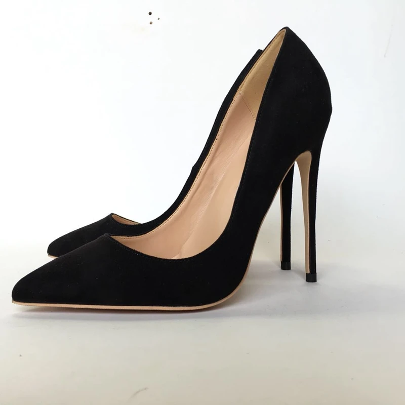 2018 mados juodos spalvos aukštakulnius siurbliai batai pažymėjo tne klasika office moterų batai OLIS Shalllow siurbliai PU moterų oda siurbliai