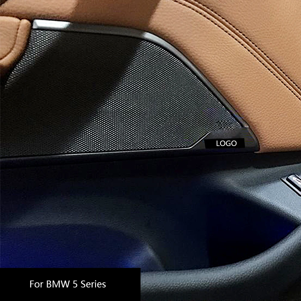 Automobilių durų garsiakalbio dangtelis BMW G30 5 serijos skydas apsaugoti vidutinio lygio stereo garsiakalbis ragų dangčio atnaujinti pakeitimo apdaila