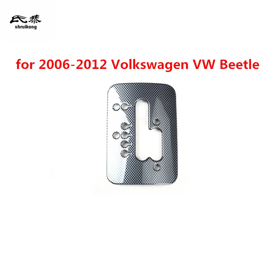 1lot Automobilių lipdukai anglies pluošto ABS Vidaus apdailos dangtelis 2003-2012 Volkswagen VW Vabalas automobilių reikmenys