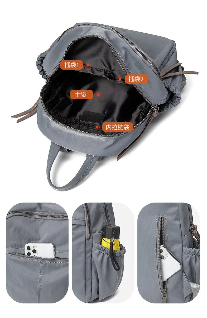 Moterų kuprinė natūralios Odos pečių maišą didelės talpos kuprinės Mados mokyklos krepšys paauglės, kelionių kuprinė C1276
