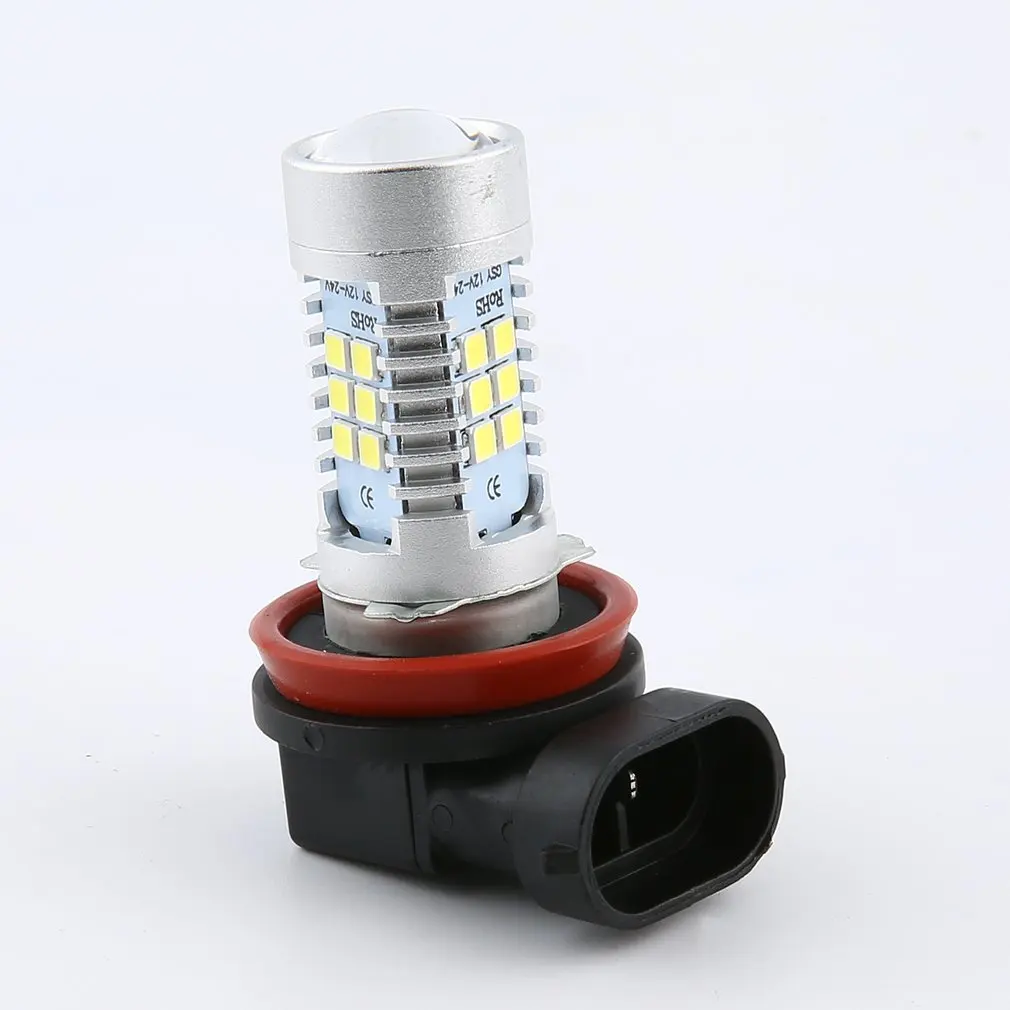 2vnt H8, H11 2835 21SMD LED Rūko Žibintai Automobilio Šviesos važiavimui Dieną Auto Rūko Žibintai Lemputės