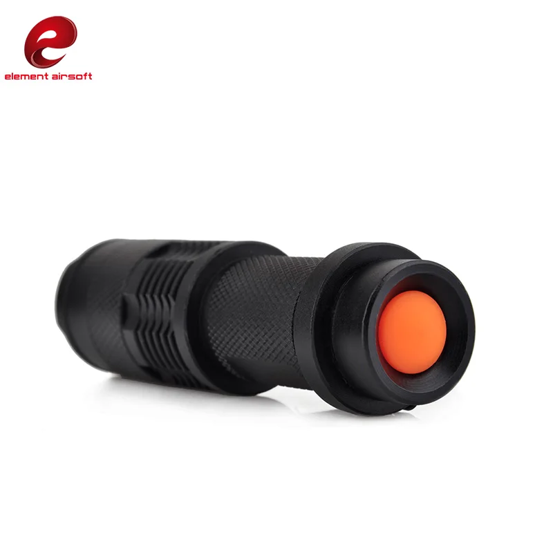 Elementas Airsoft Mini Teleskopinis Zoom Žibintuvėlis Softair LED Taktinis Ginklas Žibintai Medžioklės Lempos Šautuvas oriniams Šviesos EX421