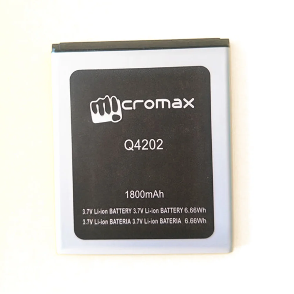 Baterija Micromax Q4202 Baterija Batteria Aukštos Kokybės 1800mAh