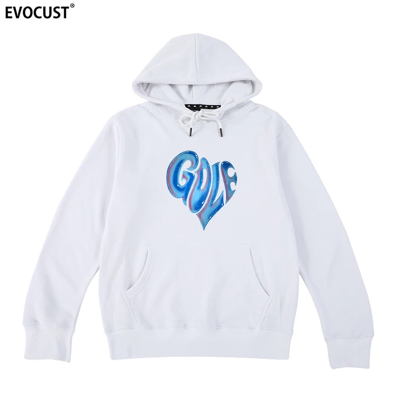 Mėlynosios širdies Golfo Wang logotipas reperis hip-hop Gėlių Le Fleur Tyler The Creator Hoodies Megztiniai vyrams, moterims, unisex Medvilnės